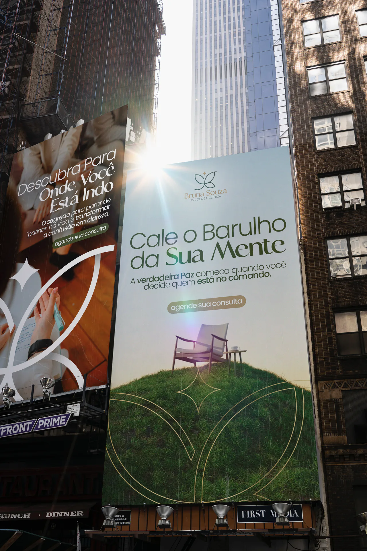 Aplicação 2 da identidade Bruna Souza